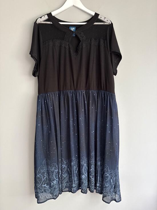 torrid Dresses & Skirts - Torrid Harry Potter Women 3 Black Babydoll Dress Whimsigoth Dark Academia Witchy